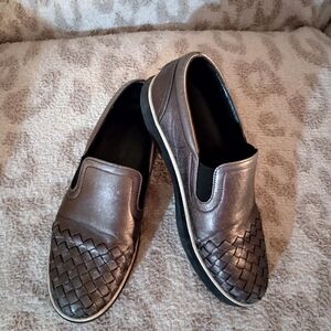 Women's Bottega Veneta Intrecciato Slip On Loafers